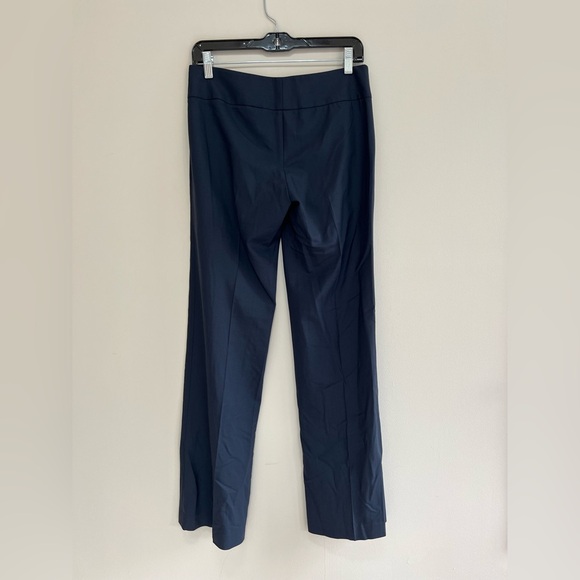 Theory Wool Wide Leg Trouser Pants in Navy Blue, size 2 - Picture 2 of 8